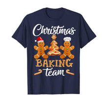 Load image into Gallery viewer, Christmas Baking Team Gingerbread Funny Christmas Gift T-Shirt