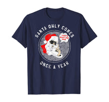 Load image into Gallery viewer, Christmas Santa Funny Xmas Christmas July Holiday Party Joke T-Shirt