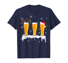 Load image into Gallery viewer, Christmas Beer T-Shirt | Reindeer Beer Christmas Funny Gift T-Shirt