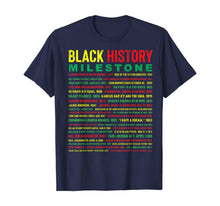 Load image into Gallery viewer, Black History Month Milestone African American Men Women T-Shirt-937980