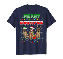 Load image into Gallery viewer, German Shepherd Dog Tree Christmas Sweater Xmas Dogs Gifts T-Shirt