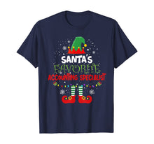 Load image into Gallery viewer, Santa's Favorite Accounting Specialist T-Shirt