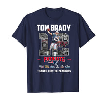 Load image into Gallery viewer, Thank You For The Memories-Tom-Gift-Brady-20 Year T-Shirt-55978