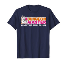 Load image into Gallery viewer, Dungeon Game Dragons Master Adventure Logo Funny RPG T-Shirt