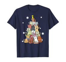 Load image into Gallery viewer, Ugly Christmas Sweater Cat Tree - Funny Xmas Cat Gift T-Shirt