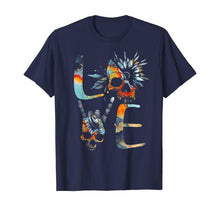 Load image into Gallery viewer, Love Skull Flower Rock And Roll Hand T-Shirt-315313