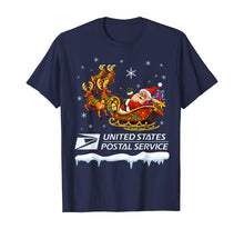 Load image into Gallery viewer, United States Postal Service Santa Christmas Funny Xmas Gift T-Shirt