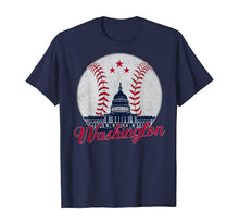 Load image into Gallery viewer, Washington Baseball Vintage Distressed National T-Shirt