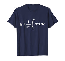 Load image into Gallery viewer, Be Greater Than Average T Shirt - Funny Math Nerd Gift