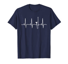 Load image into Gallery viewer, Trombone Player Shirt - Trombone Heartbeat T-Shirt Band Tee
