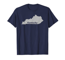 Load image into Gallery viewer, Kentucky Map Outline State Home Pride T-Shirt