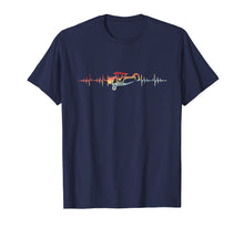 Load image into Gallery viewer, Airplane Pilot Shirt Pilot Heartbeat T-Shirt Flying Gift Tee