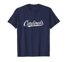 Load image into Gallery viewer, Cardinals Mascot T Shirt Vintage Sports Name Tee Design