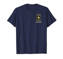 Load image into Gallery viewer, Proudly Served Retired US Army CW4 Shirt