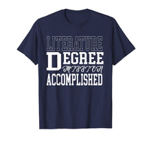 Load image into Gallery viewer, Literature Degree T-Shirt for College Graduation Gift Tee