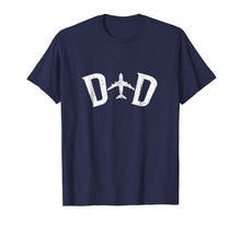 Load image into Gallery viewer, Mens Pilot Dad Airplane Couple Family Father Matching T-Shirt