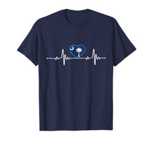 Load image into Gallery viewer, South Carolina Heartbeat South Carolina State T-Shirt