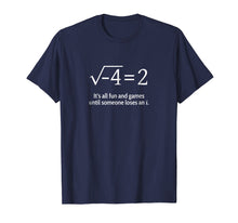 Load image into Gallery viewer, Someone Loses An i: Funny Math T-Shirt