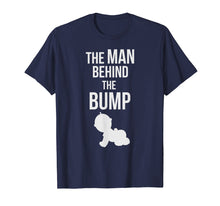 Load image into Gallery viewer, The Man Behind The Bump Baby T-Shirt