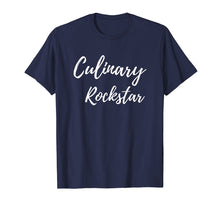 Load image into Gallery viewer, Culinary Rockstar Shirt Funny Cute Chef Cooking Gift
