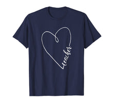 Load image into Gallery viewer, Teacher Shirt Heart Gift