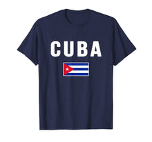 Load image into Gallery viewer, Cuba T-shirt Cuban Flag Souvenir Love Gift