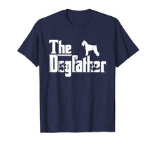 Load image into Gallery viewer, The Dogfather Miniature Schnauzer Funny Dog Owner Shirt
