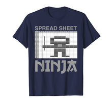 Load image into Gallery viewer, Spreadsheet Ninja Funny Office Party Data Lover T-Shirt
