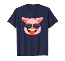 Load image into Gallery viewer, Pig Face Emoji Sunglasses Funny Chinese New Year 2019 Tee