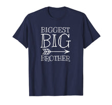 Load image into Gallery viewer, Biggest Big Brother T-Shirt with Arrow for Older Brother