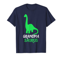 Load image into Gallery viewer, Grandma-Saurus Funny Dinosaur Gift Mother's Day T-Shirt