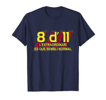 Load image into Gallery viewer, 8 d' 11 Barcelona Champion T Shirt for Soccer Fans