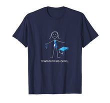 Load image into Gallery viewer, Funny Swimming T-Shirts Women, Swimmer Gifts Girls