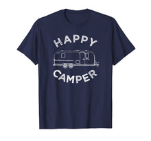 Load image into Gallery viewer, Happy Trailer Camper T-Shirt, Retro Camping Caravan Tee