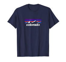 Load image into Gallery viewer, Colorado Mountains Outdoor Flag Design T Shirt MCMA