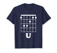 Load image into Gallery viewer, Funny Guitar Shirt - F Chord Funny Guitar T-shirt
