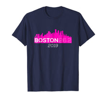 Load image into Gallery viewer, Boston Skyline Shirt - Tshirt - Pink