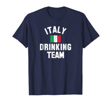 Load image into Gallery viewer, Italy drinking team shirt for Italy beer festivals