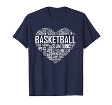 Load image into Gallery viewer, Love Basketball Shirt Gift Player Heart