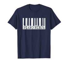 Load image into Gallery viewer, Piano Player Shirt Piano Ninja Band Musician Gift