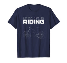 Load image into Gallery viewer, I'd Rather Be Riding MTB Shirt -Vintage Mountain Bike Shirt