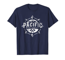 Load image into Gallery viewer, Cool Distressed Pacific Northwest T-Shirt - PNW Compass Tee