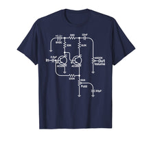 Load image into Gallery viewer, Fuzz Pedal Boutique Handwired Schematic Circuit T-Shirt