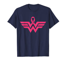 Load image into Gallery viewer, Breast Cancer Awareness Shirt-Wonder Hero Woman