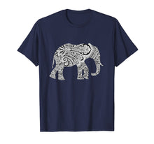 Load image into Gallery viewer, Elephant Henna Stylish Artistic Wildlilfe T-Shirt
