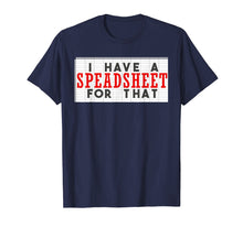 Load image into Gallery viewer, Funny Excel Spreadsheet Accountant Bookkeeper T Shirt