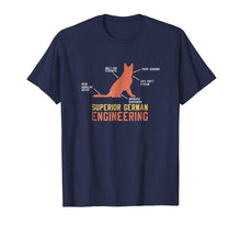 Load image into Gallery viewer, German Shepherd T-Shirt: Superior German Engineering