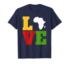 Load image into Gallery viewer, Africa Love Shirt, Afrocentric T Shirts, African Art Gifts