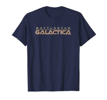 Load image into Gallery viewer, Battlestar Galactica Logo Comfortable T-Shirt - Official Tee