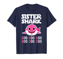 Load image into Gallery viewer, Sister Shark T-shirt Doo Doo Doo - Matching Family Outfits
